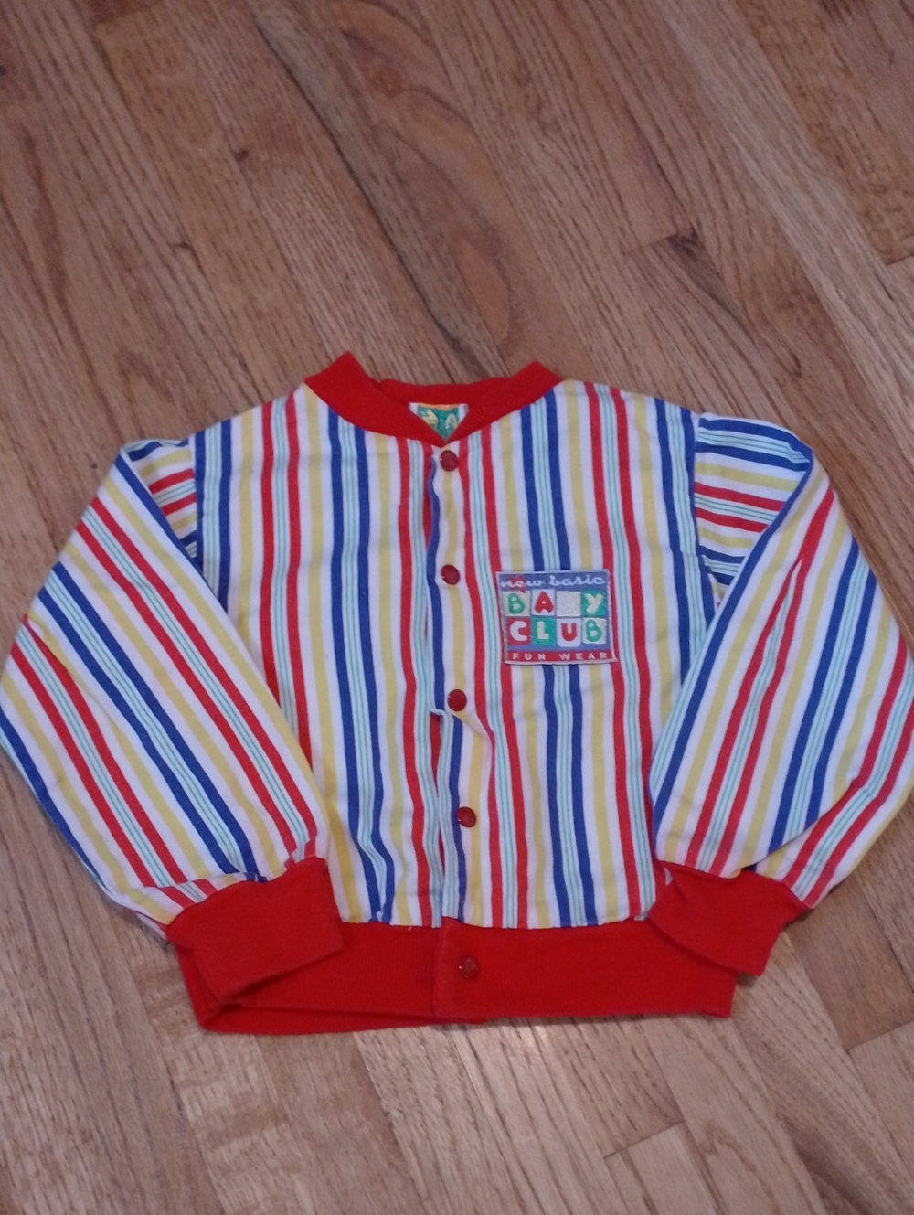 Vintage Baby Club  New Basic Striped Kids Jacket Fun Wear